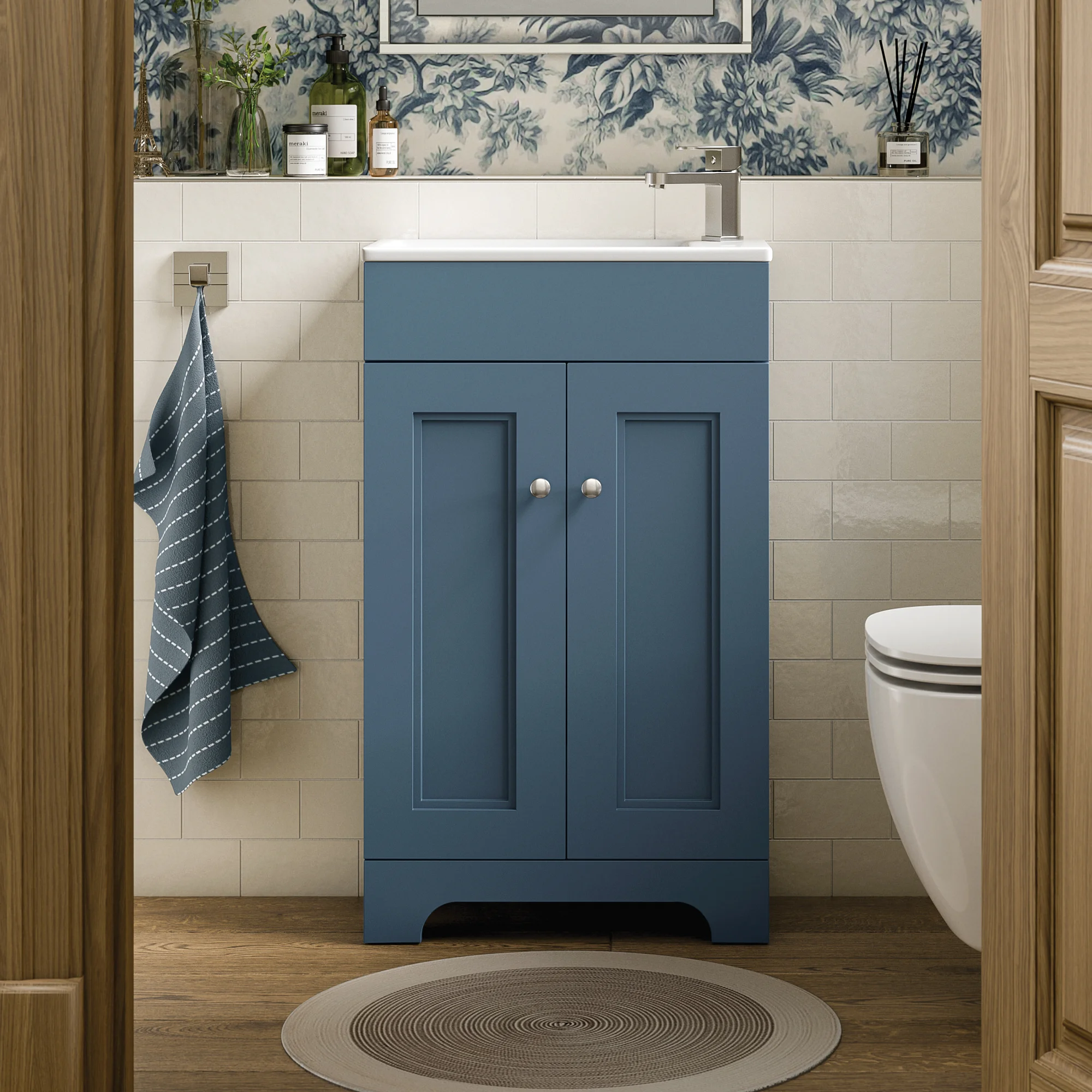 HiB Bathroom Furniture | Kingsbury | Cloakroom Floorstanding | Classic ...